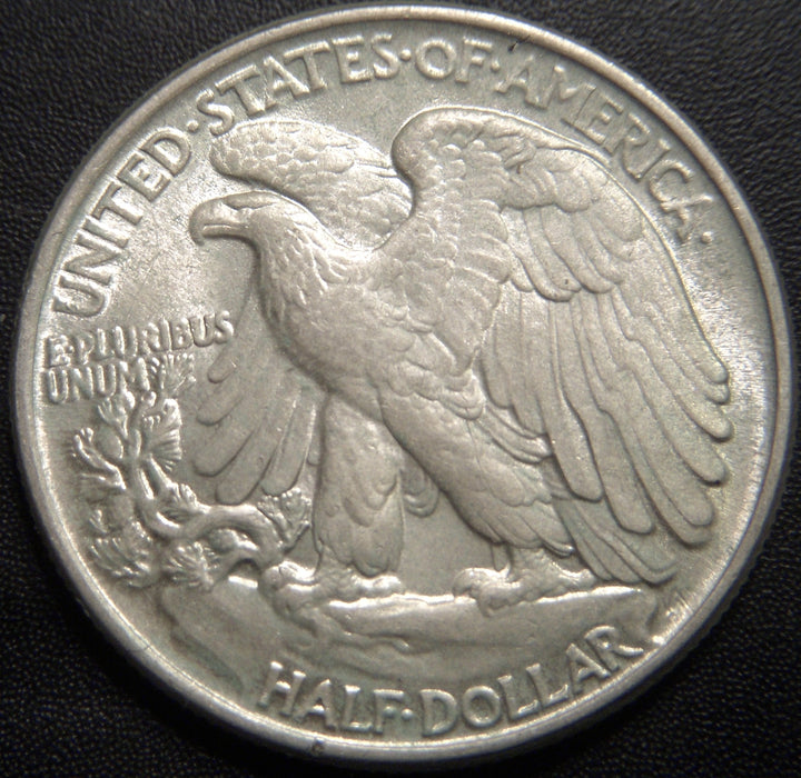 1945 Walking Half Dollar - AU