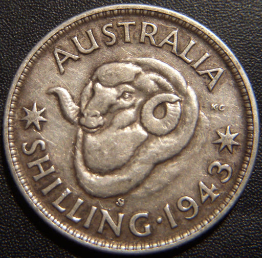 1943 S Shilling - Australia