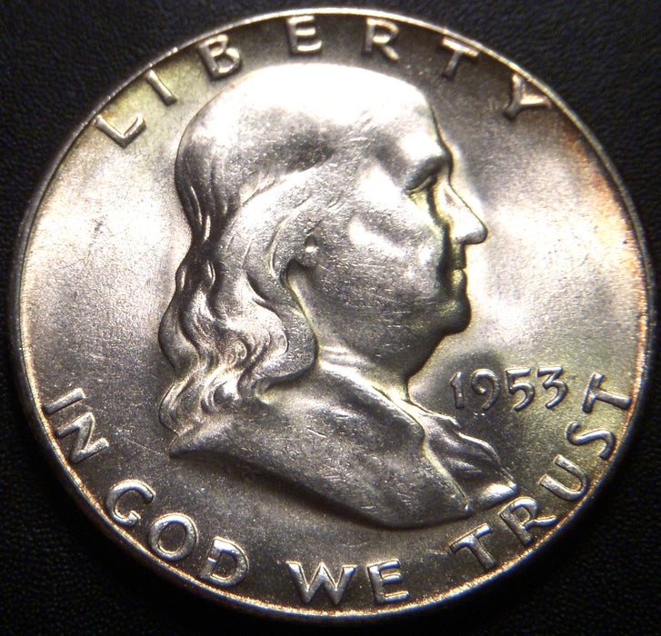 1953-S Franklin Half Dollar - Uncirculated