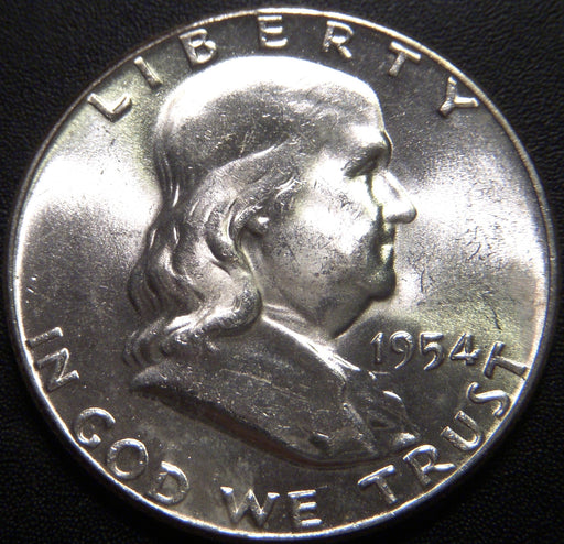 1954 Franklin Half Dollar - Uncirculated