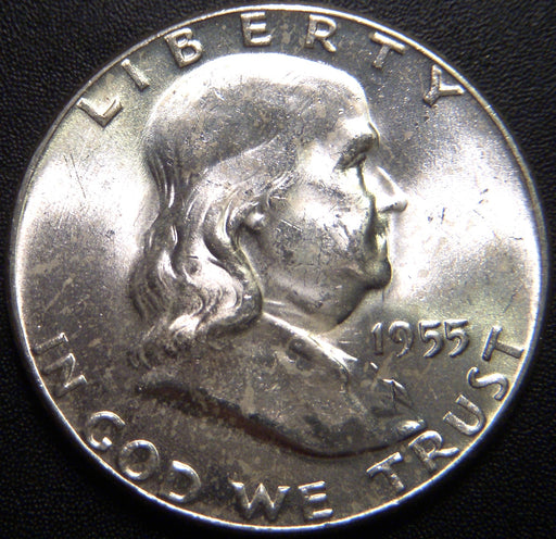 1955 Franklin Half Dollar - Bug Bunny Uncirculated