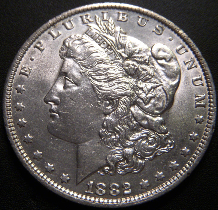 1882-O Morgan Dollar - AU