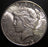 1922-S Peace Dollar - AU