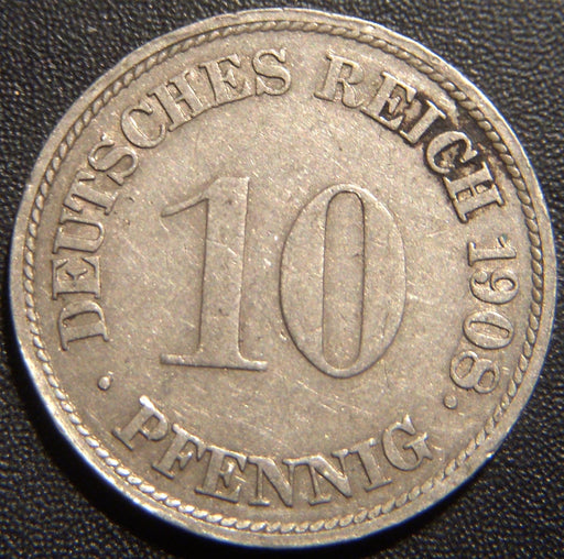 1908G 10 Pfennig - Germany