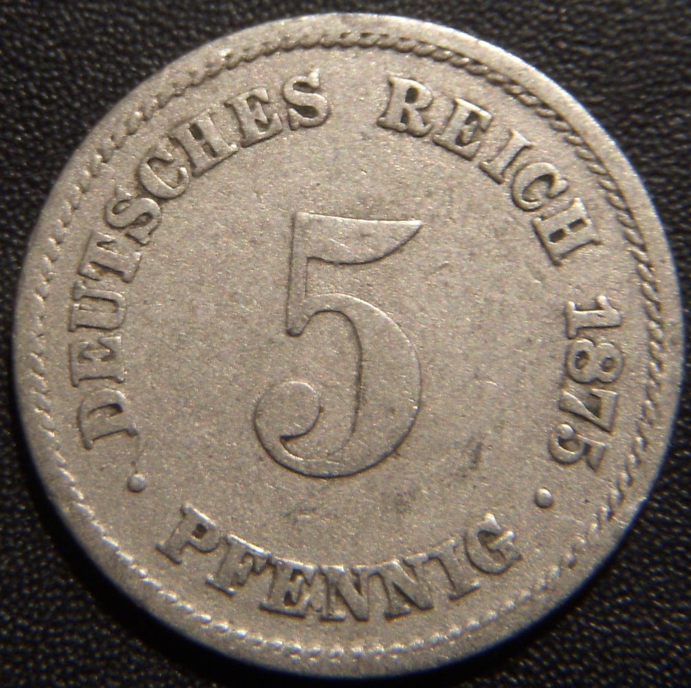 1875A 5 Pfennig - Germany