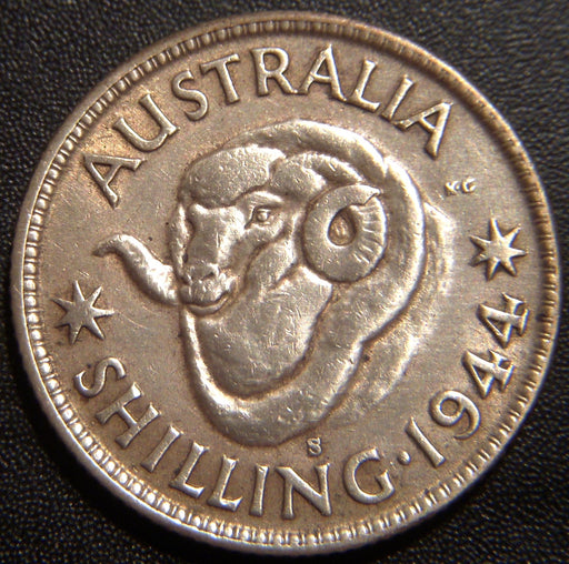 1944 S Shilling - Australia