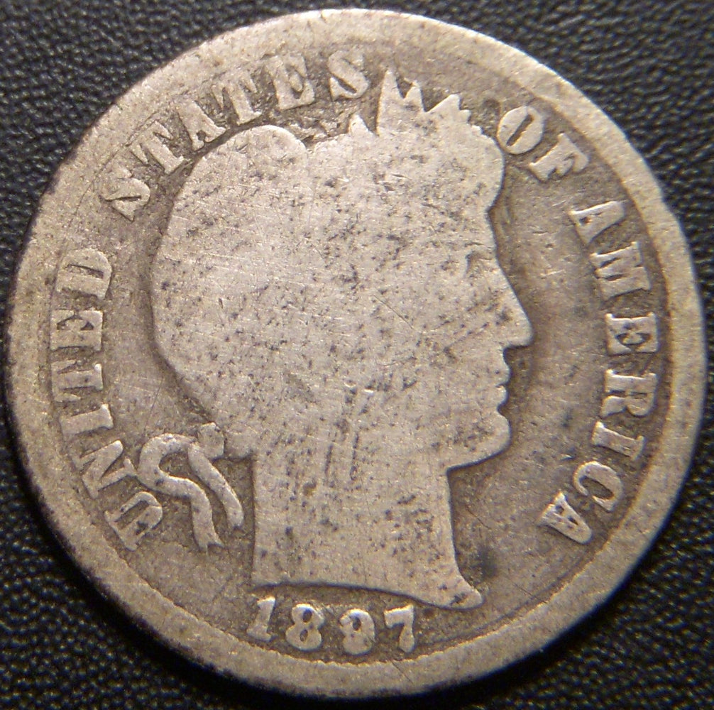 1897-O Barber Dime - Good