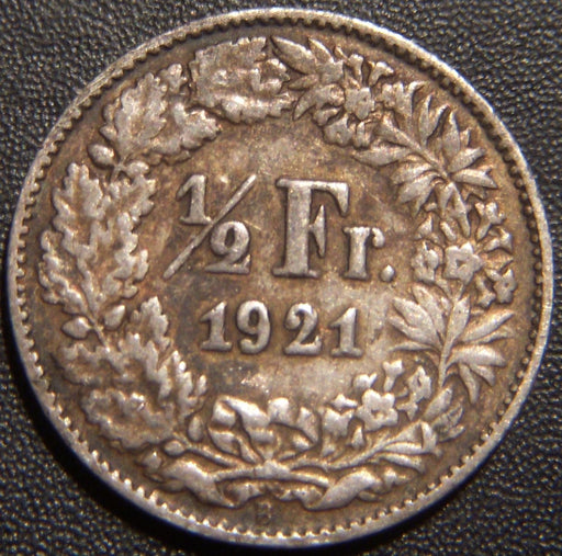 1921B 1/2 Franc - Switzerland