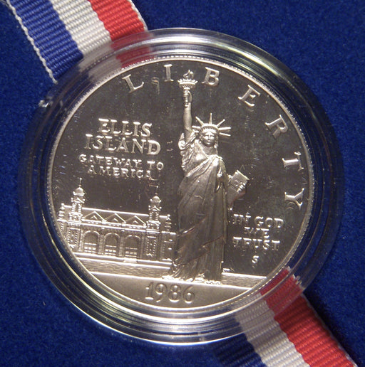 1986-S Proof Silver Statue of Liberty Dollar