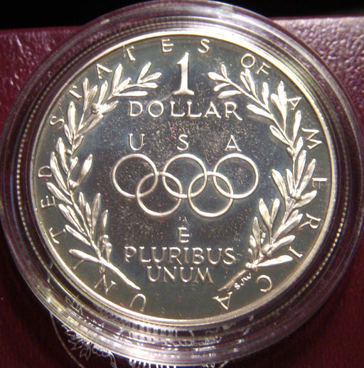 1988-S Proof Silver Olympic Dollar