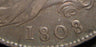 1808/7 Bust Half Dollar - Very Fine+