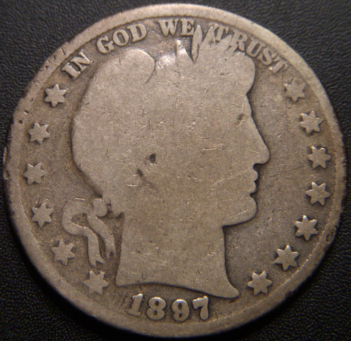 1897 Barber Half Dollar - Good