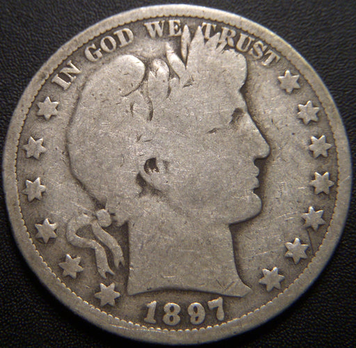 1897-O Barber Half Dollar - Good