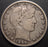1899 Barber Half Dollar - Very Good