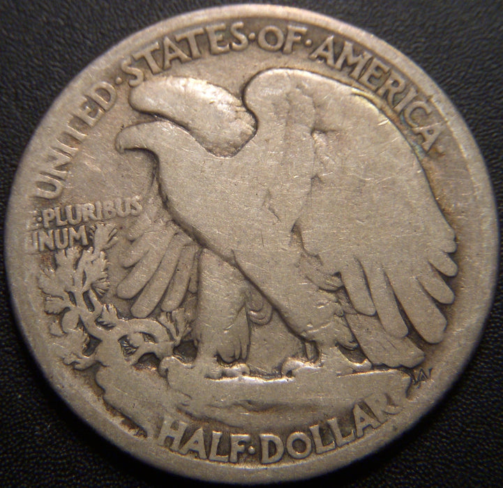 1916 Walking Half Dollar - Good