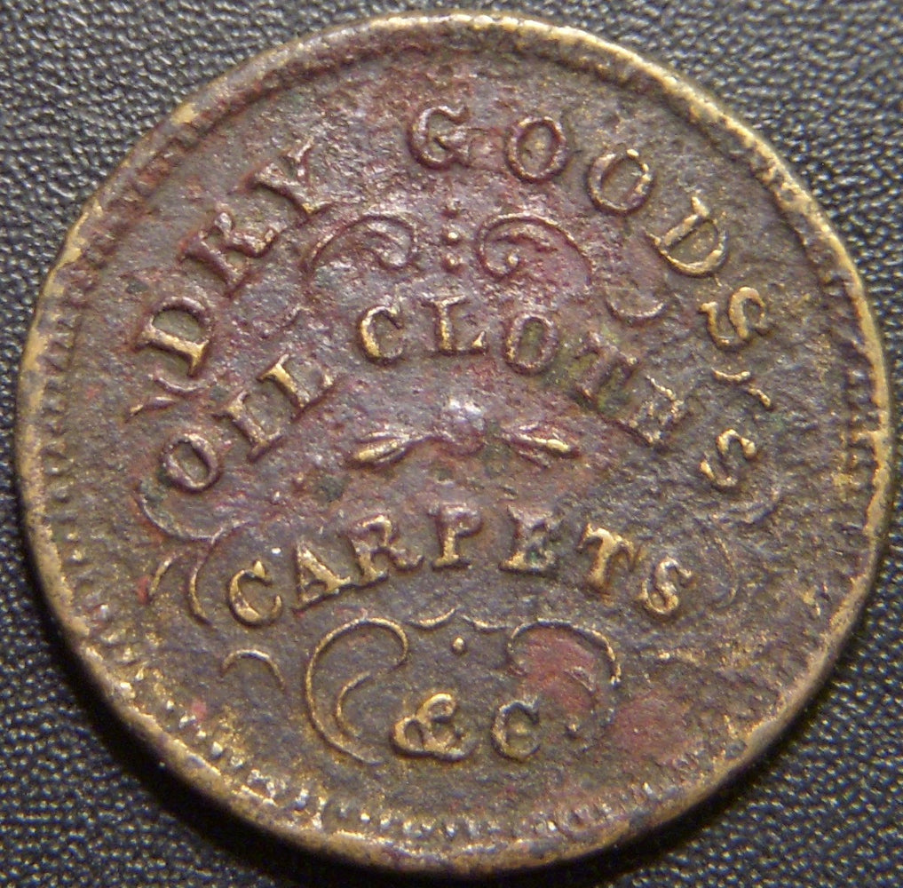 Civil War Token E.W. Tites Trenton, NJ