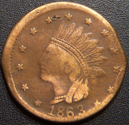1863 New York Civil War Token