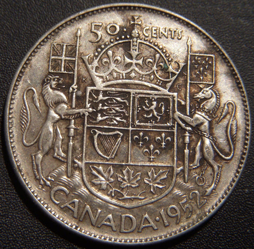 1952 Canadian Half Dollar - Very Fine