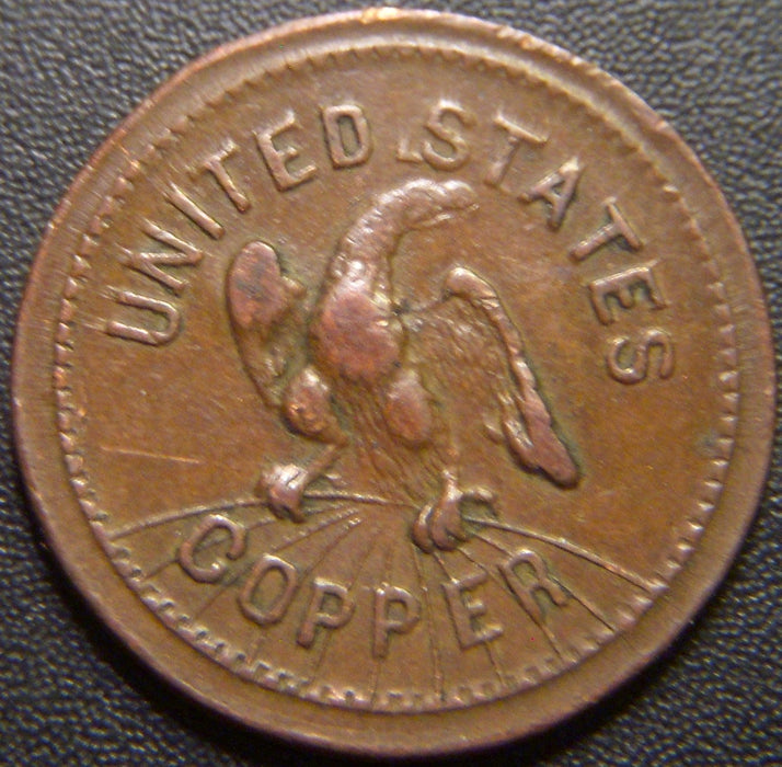 1863 U.S. Copper Civil War Token