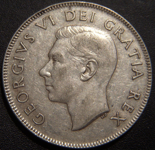 1952 Canadian Half Dollar - Very Fine
