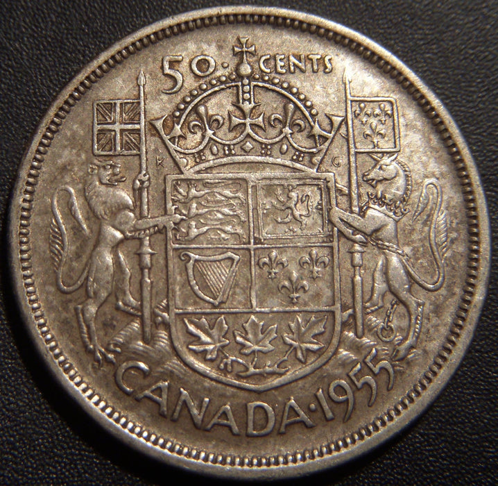 1955 Canadian Half Dollar