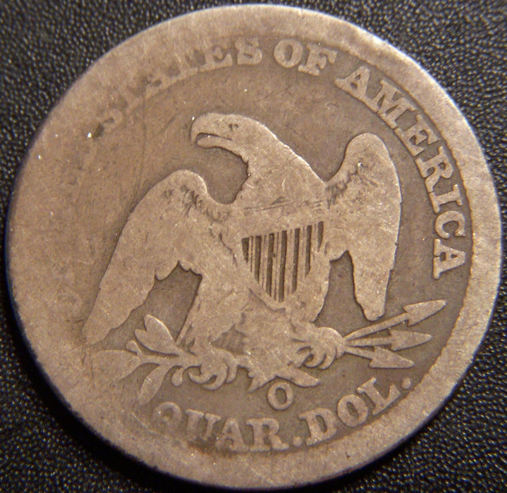 1844-O Seated Quarter - Good