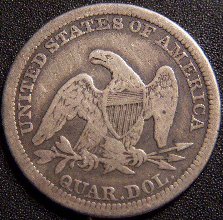 1846 Seated Quarter - Fine