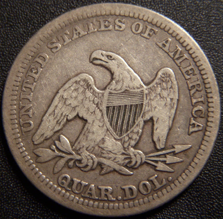 1855 Seated Quarter - Fine