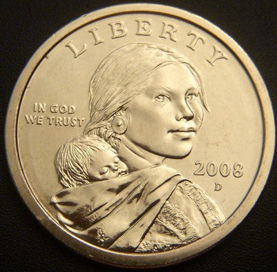 2008-D Sacagawea Dollar - Uncirculated