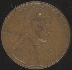 1931 Lincoln Cent - Good/VG