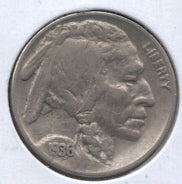 1936 Buffalo Nickel - Fine