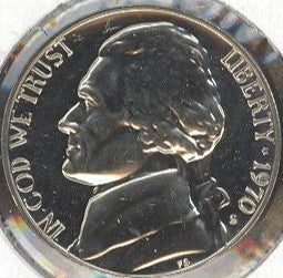 1970-S Jefferson Nickel - Proof