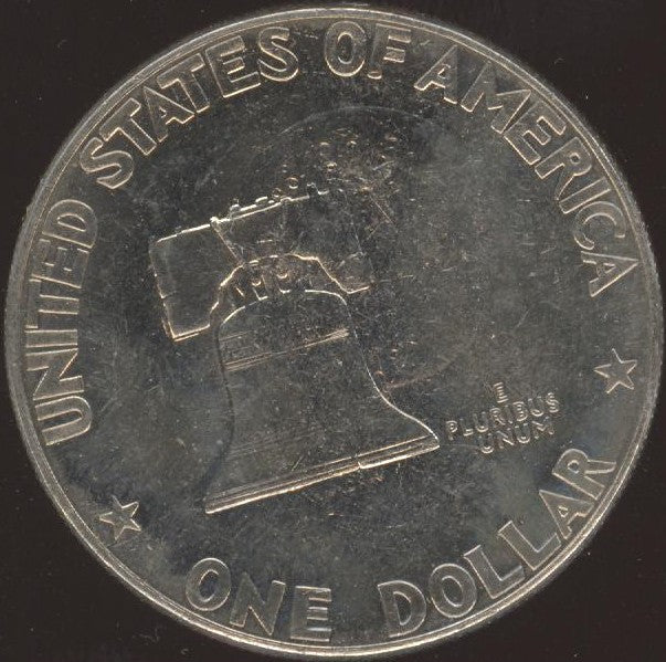 1976-D Eisenhower Dollar - T1 Bold AU/Unc.