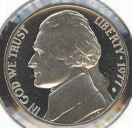 1977-S Jefferson Nickel - Proof