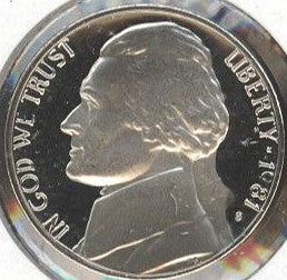1981-S Jefferson Nickel - Proof