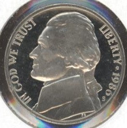 1986-S Jefferson Nickel - Proof