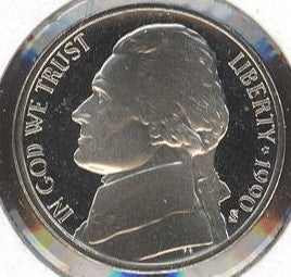 1990-S Jefferson Nickel - Proof