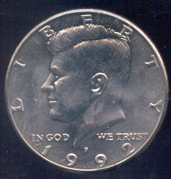 1992-P Kennedy Half Dollar - Uncirculated