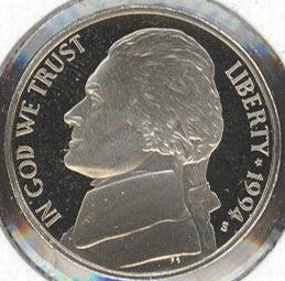 1994-S Jefferson Nickel - Proof
