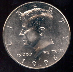 1996-P Kennedy Half Dollar  - Uncirculated