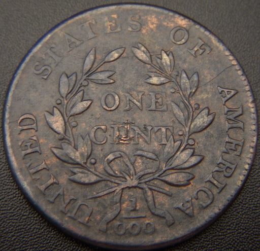 1802 Large Cent - 1/000 - EF
