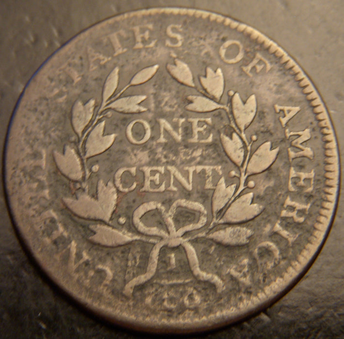 1803 Large Cent - Stemless - F