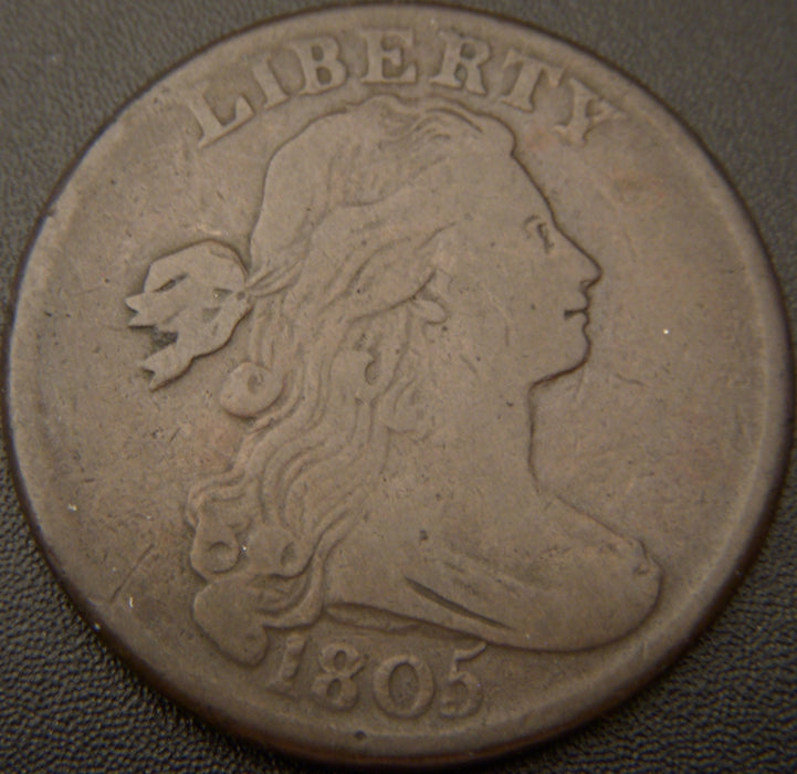 1805 Large Cent - P5 - VFn