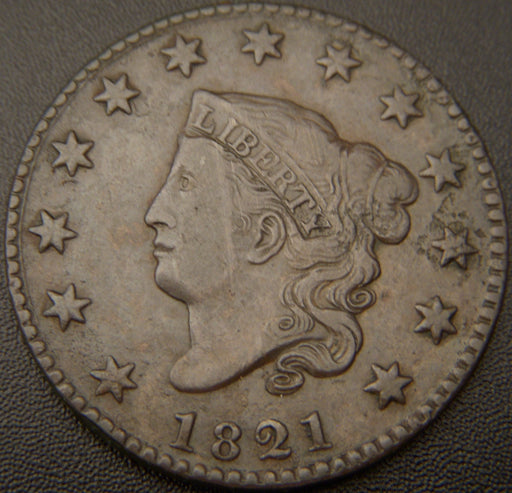 1821 Large Cent - Extra Fine