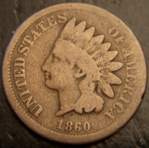 1860 Indian Cent - Good