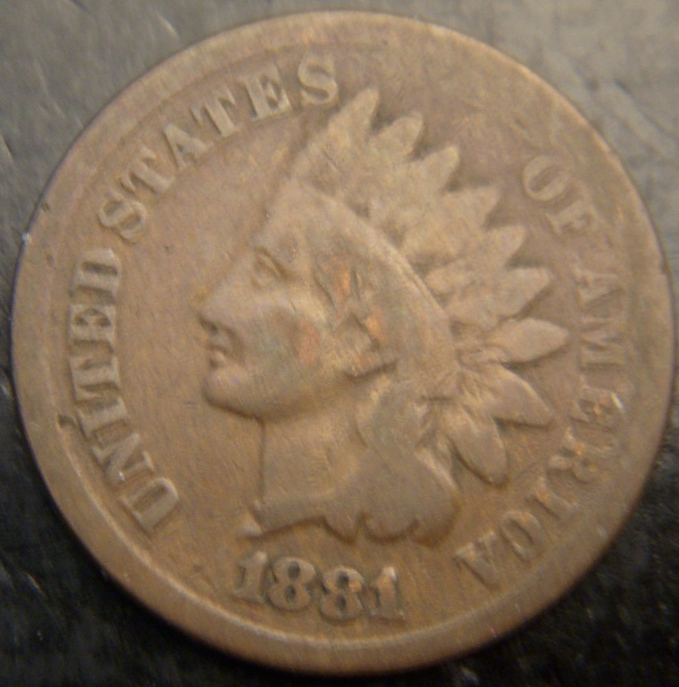 1881 Indian Head Cent - Good