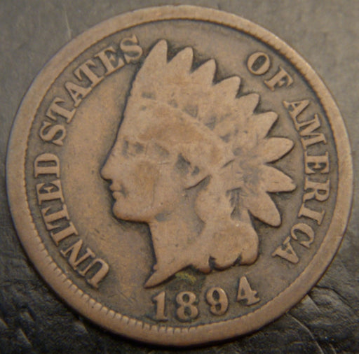 1894 Indian Head Cent - Good