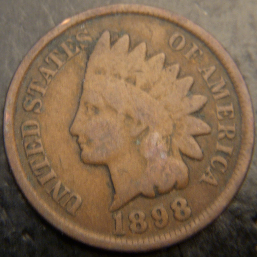 1898 Indian Head Cent - Good