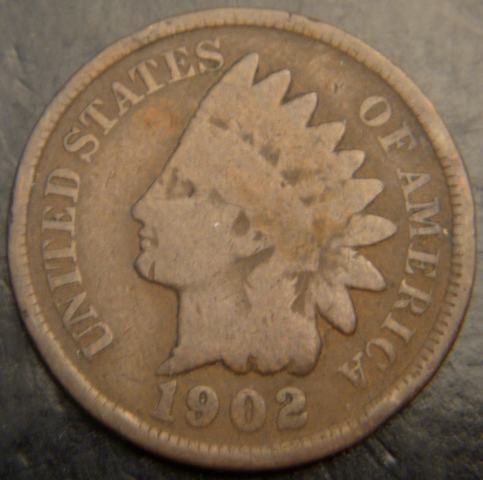 1902 Indian Head Cent - Good