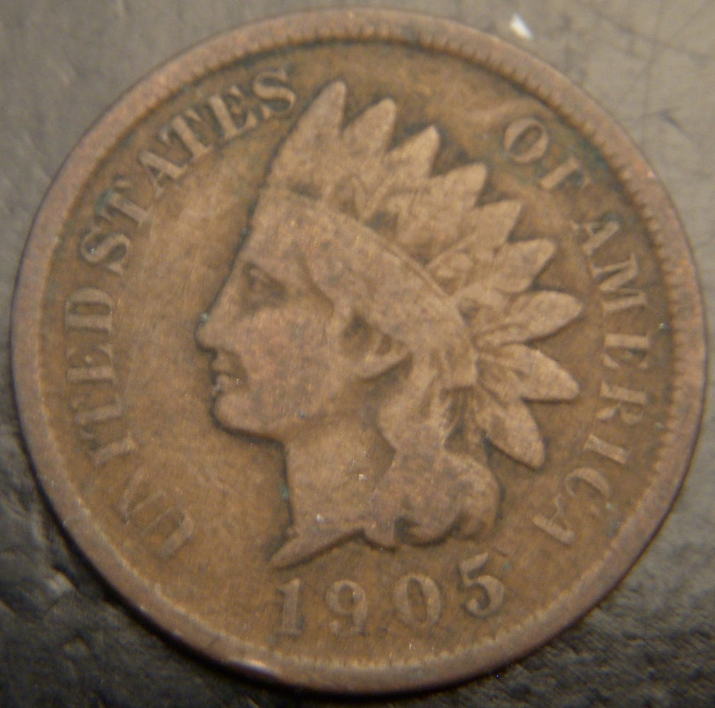 1905 Indian Head Cent - Good